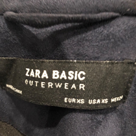 Zara faux suede biker jacket - Picture 4 of 4